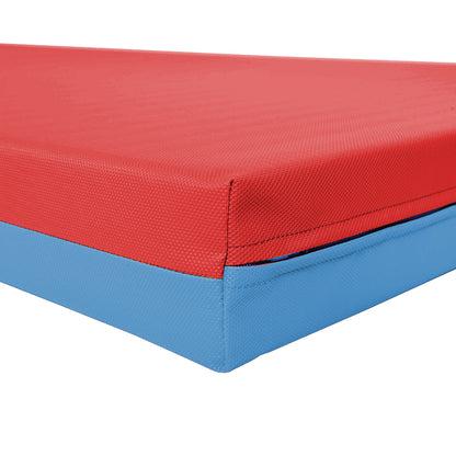 Leichtturnmatte FUN RG 80_Detail_rot-blau