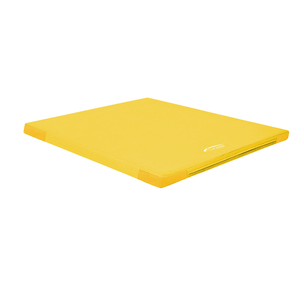 Matte RG120_100x100 cm Klett-Flauschecken_gelb