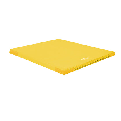 Matte RG120_100x100 cm Klett-Flauschecken_gelb