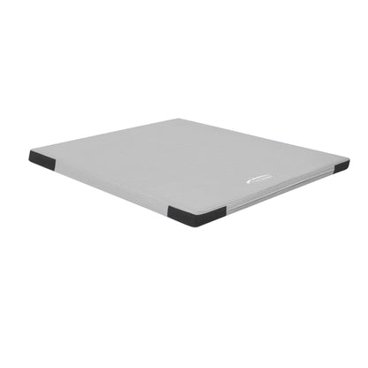 Matte RG120_100x100 cm Klett-Flauschecken_grau