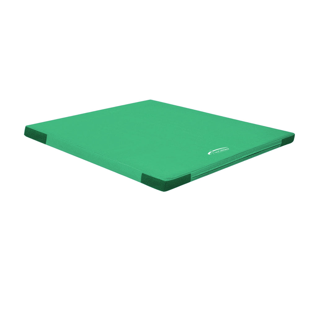 Matte RG120_100x100 cm Klett-Flauschecken_gruen