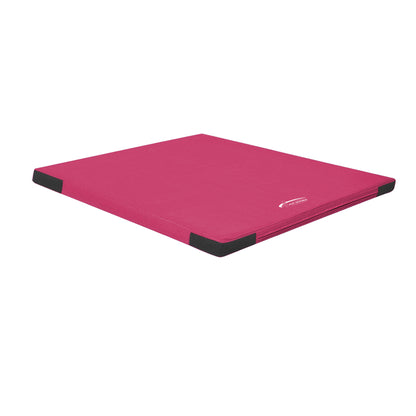 Matte RG120_100x100 cm Klett- Flauschecken_pink