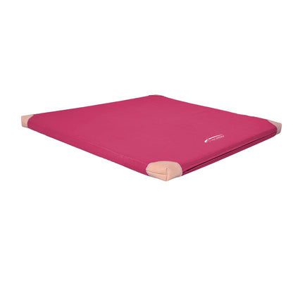 Matte RG120_100x100 cm Lederecken_pink