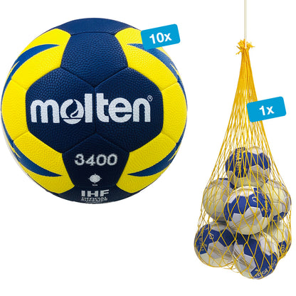 Molten Trainingshandball H3X3400-NB Sparpaket_114065-03