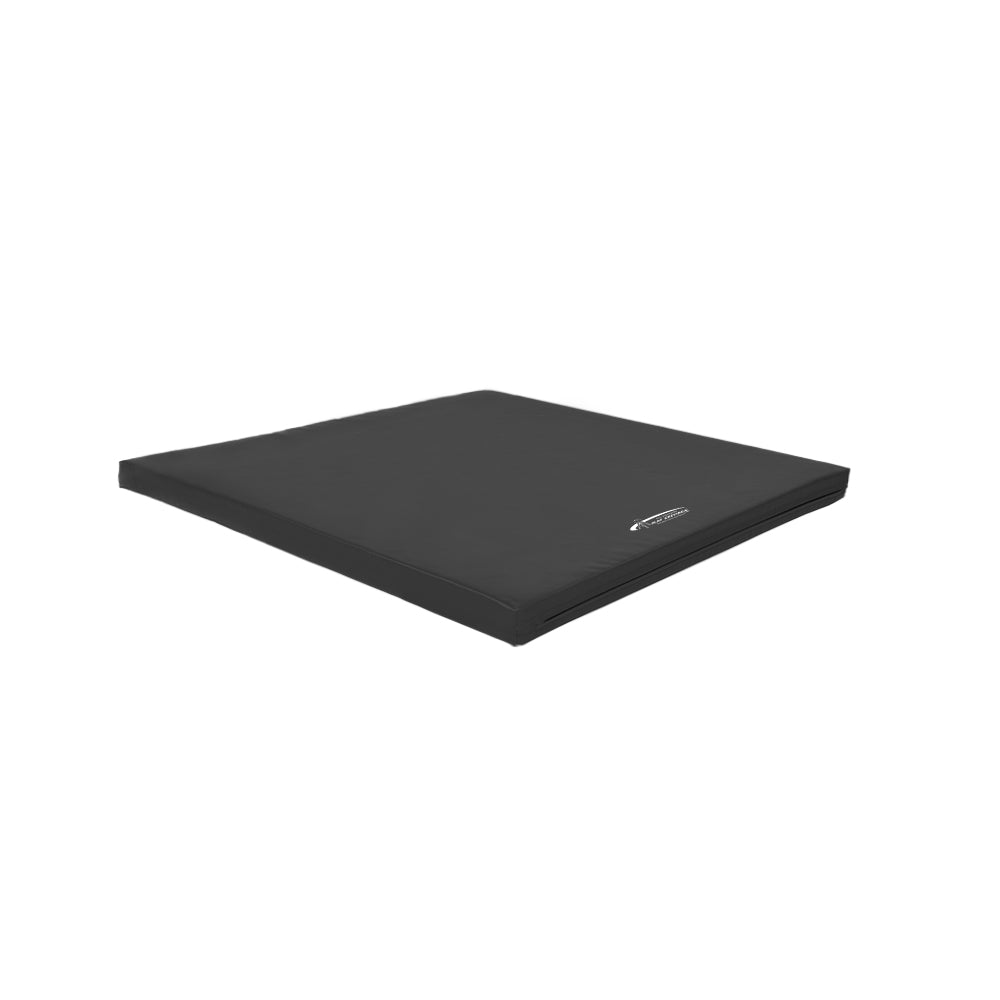 PVC-Planenstoff Matte 100x100 cm_schwarz