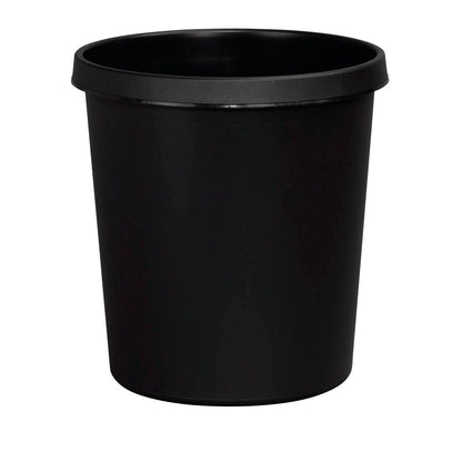 Papierkorb-Kunststoff-schwarz