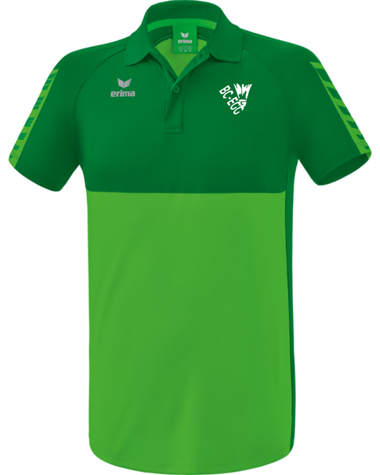 Herren erima Six Wings Polo BC Egg