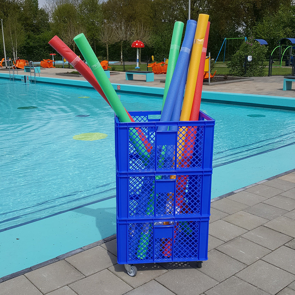 Poolnudel-Aufbewahrungswagen