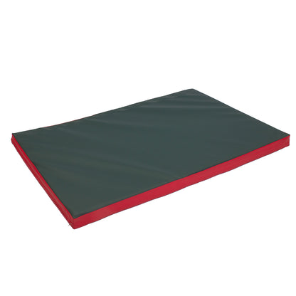 Spiel- und Turnmatte 140x100x8 gruen-rot_138335
