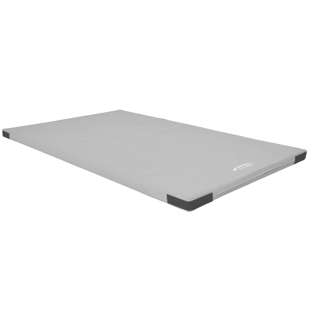 Sportmatte RG120_200x125 cm Klett-Flauschecken_grau