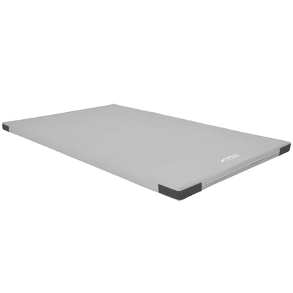 Sportmatte RG120_200x125 cm Klett-Flauschecken_grau