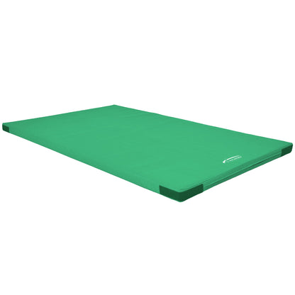 Sportmatte RG120_200x125 cm Klett-Flauschecken_gruen
