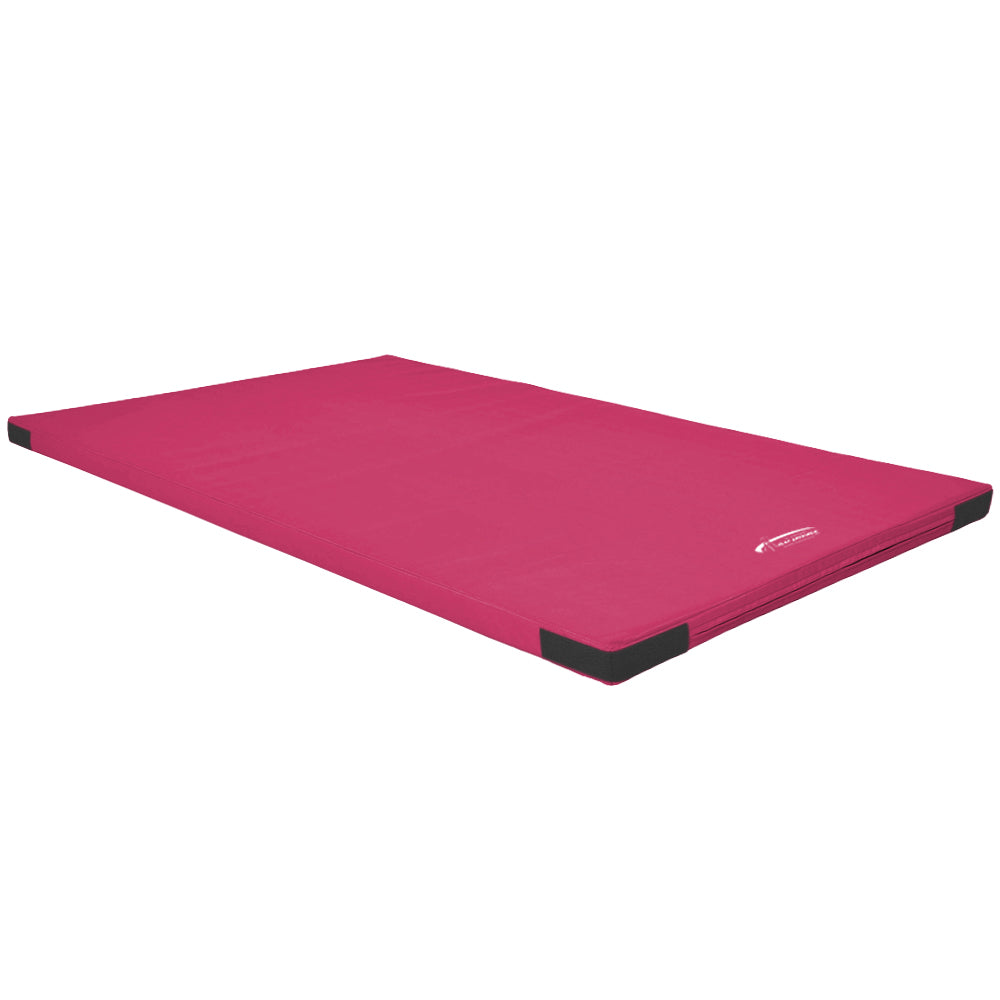 Sportmatte RG120_200x125 cm Klett-Flauschecken_pink