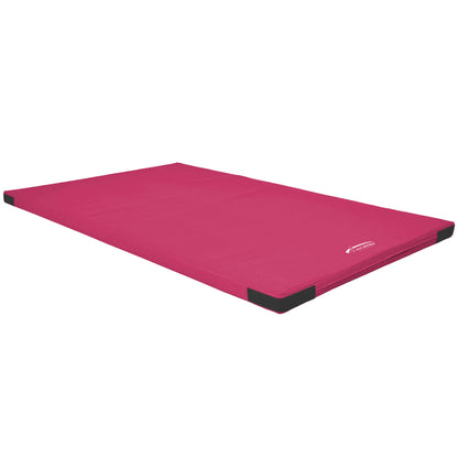 Sportmatte RG120_200x125 cm Klett-Flauschecken_pink