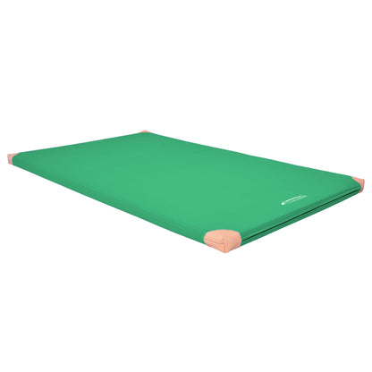 Sportmatte RG120_200x125 cm Lederecken_gruen