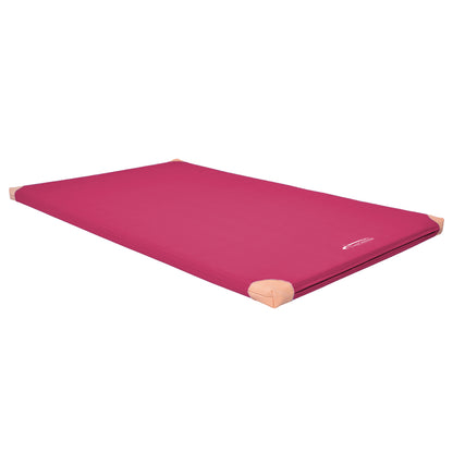 Sportmatte RG120_200x125 cm Lederecken_pink