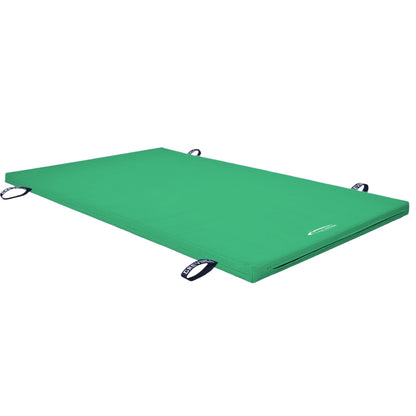 Sportmatte RG120_200x125 cm Tragschlaufen_gruen