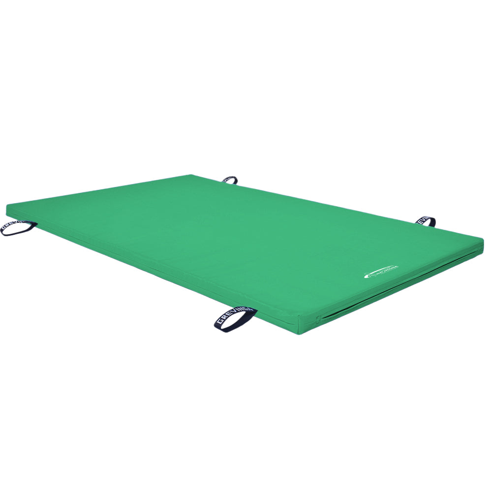 Sportmatte RG80 200x125 cm Tragschlaufen_gruen