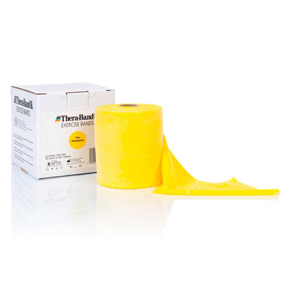 Theraband-45,5m-Rolle-gelb