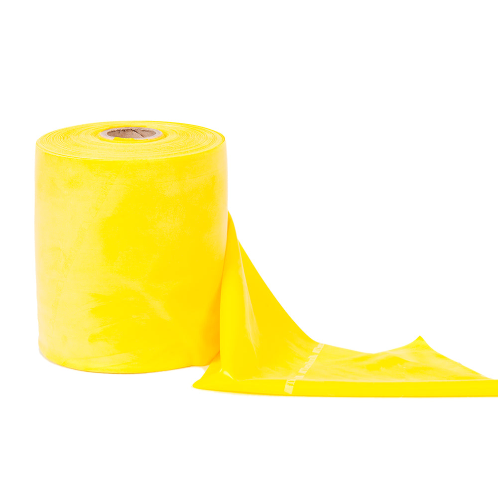 Theraband-45,5m-Rolle-gelb