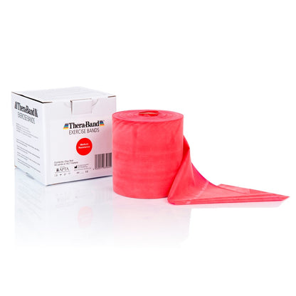 Theraband-45,5m-Rolle-rot