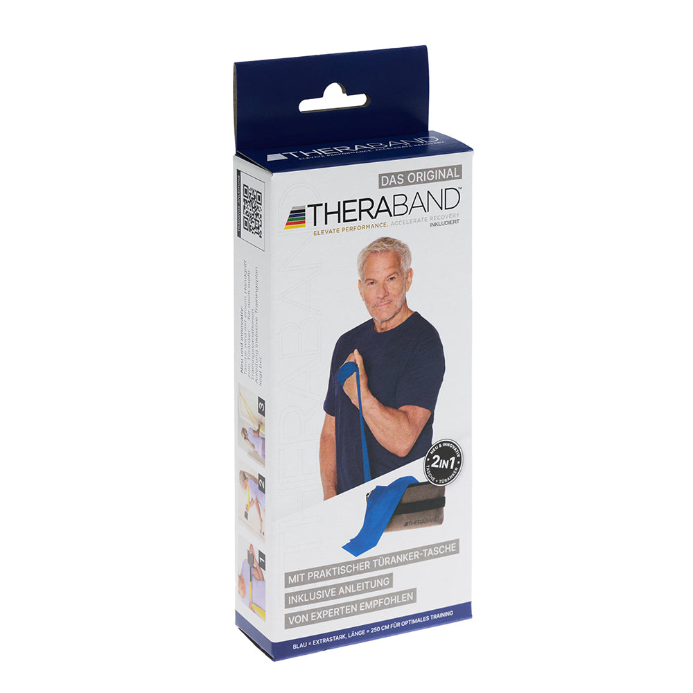 THERABAND 2,5 m Rolle mit Reißverschlusstasche