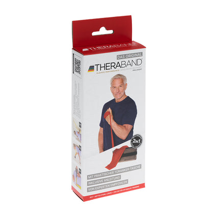 THERABAND 2,5 m Rolle mit Reißverschlusstasche