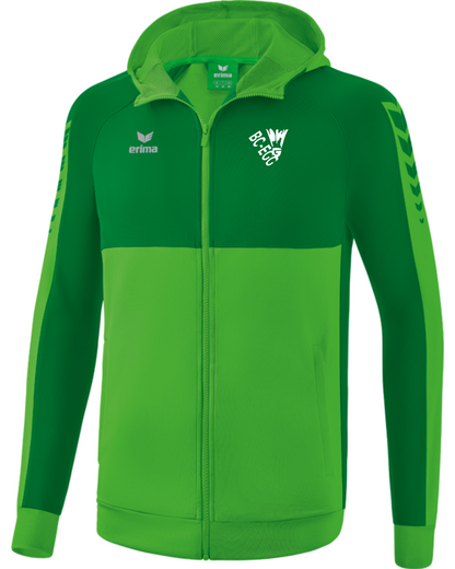 Herren/Kinder erima Six Wings Trainingsjacke BC Egg