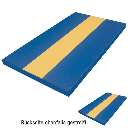 Turnmatte-200x100x8mm-Streifen-blau-gelb-beidseitig_138370