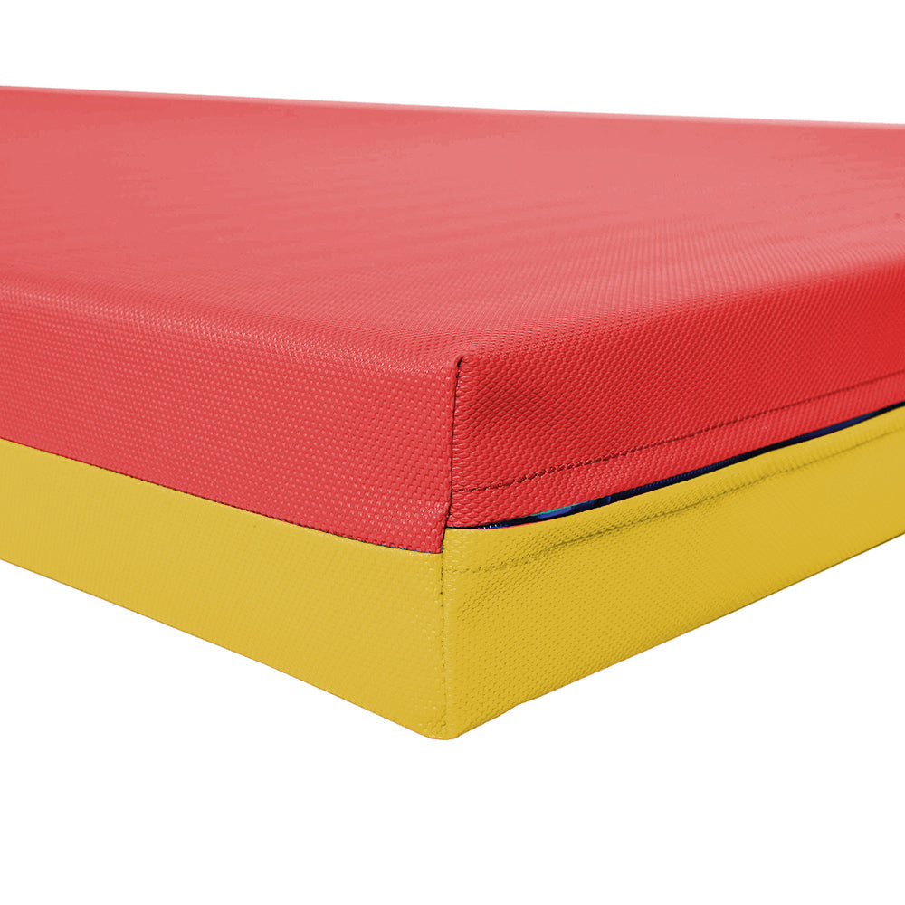 Turnmatte FUN RG 120_Detail_rot-gelb