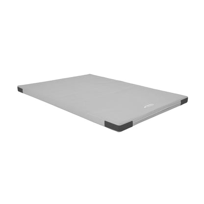 Turnmatte RG120_150x100 cm Klett-Flauschecken_grau