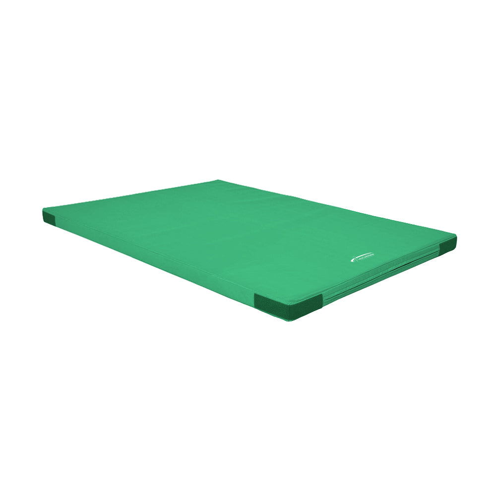 Turnmatte RG120_150x100 cm Klett-Flauschecken_gruen