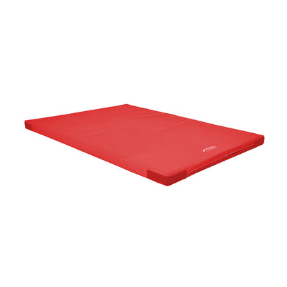 Turnmatte RG120_150x100 cm Klett-Flauschecken_rot