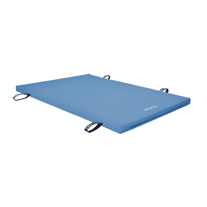 Turnmatte RG120_150x100 cm Tragschlaufen_blau