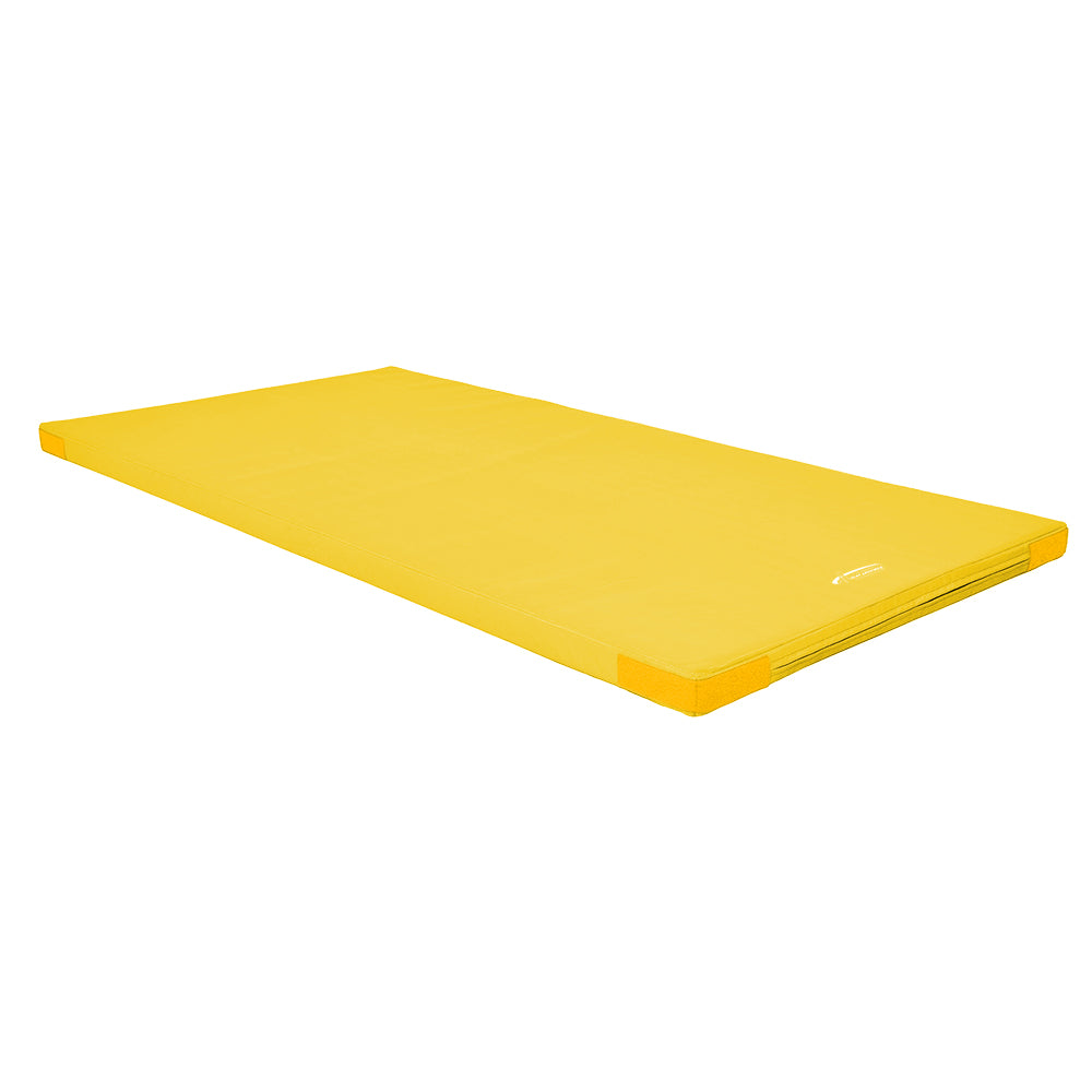 Turnmatte RG120_200x100 cm Klett-Flauschecken_gelb