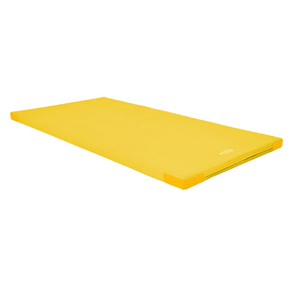 Turnmatte RG120_200x100 cm Klett-Flauschecken_gelb