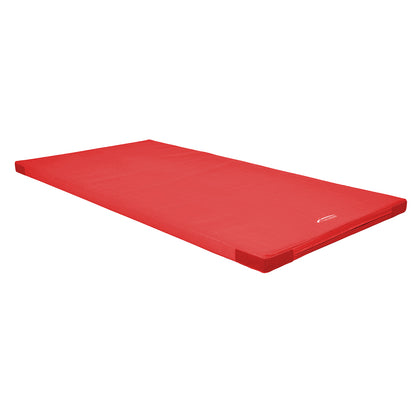 Turnmatte RG120_200x100 cm Klett-Flauschecken_rot