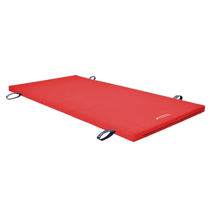 Turnmatte RG120_200x100 cm Tragschlaufen_rot