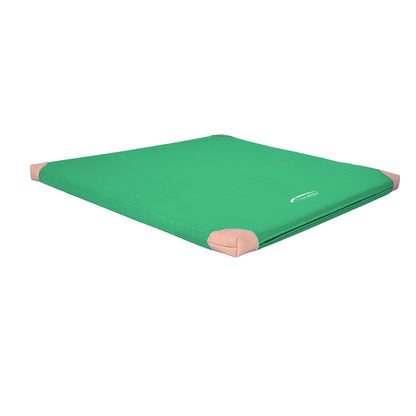 Turnmatte RG80 100x100 cm Lederecken_gruen