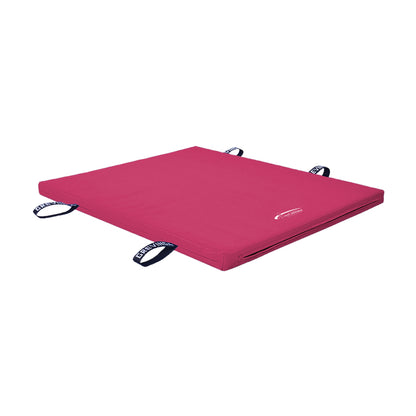 Turnmatte RG80 100x100 cm Tragschlaufen_pink