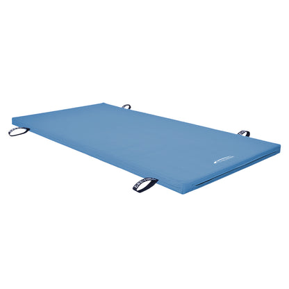 Turnmatte RG80 200x100 cm Tragschlaufen_blau