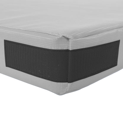 Turnmatte RG80 Detail-Klettecke_grau