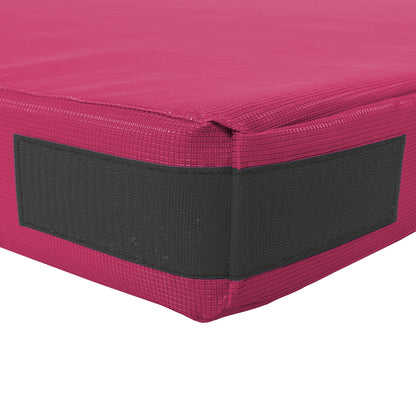 Turnmatte RG80 Detail-Klettecke_pink