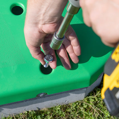 Betonfundament für Bounce Cloud