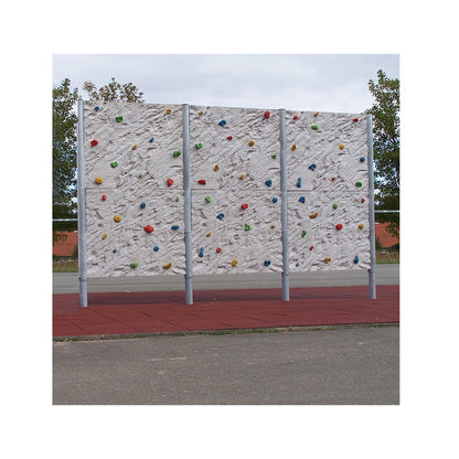 Freistehende Kletterwand Felsstruktur