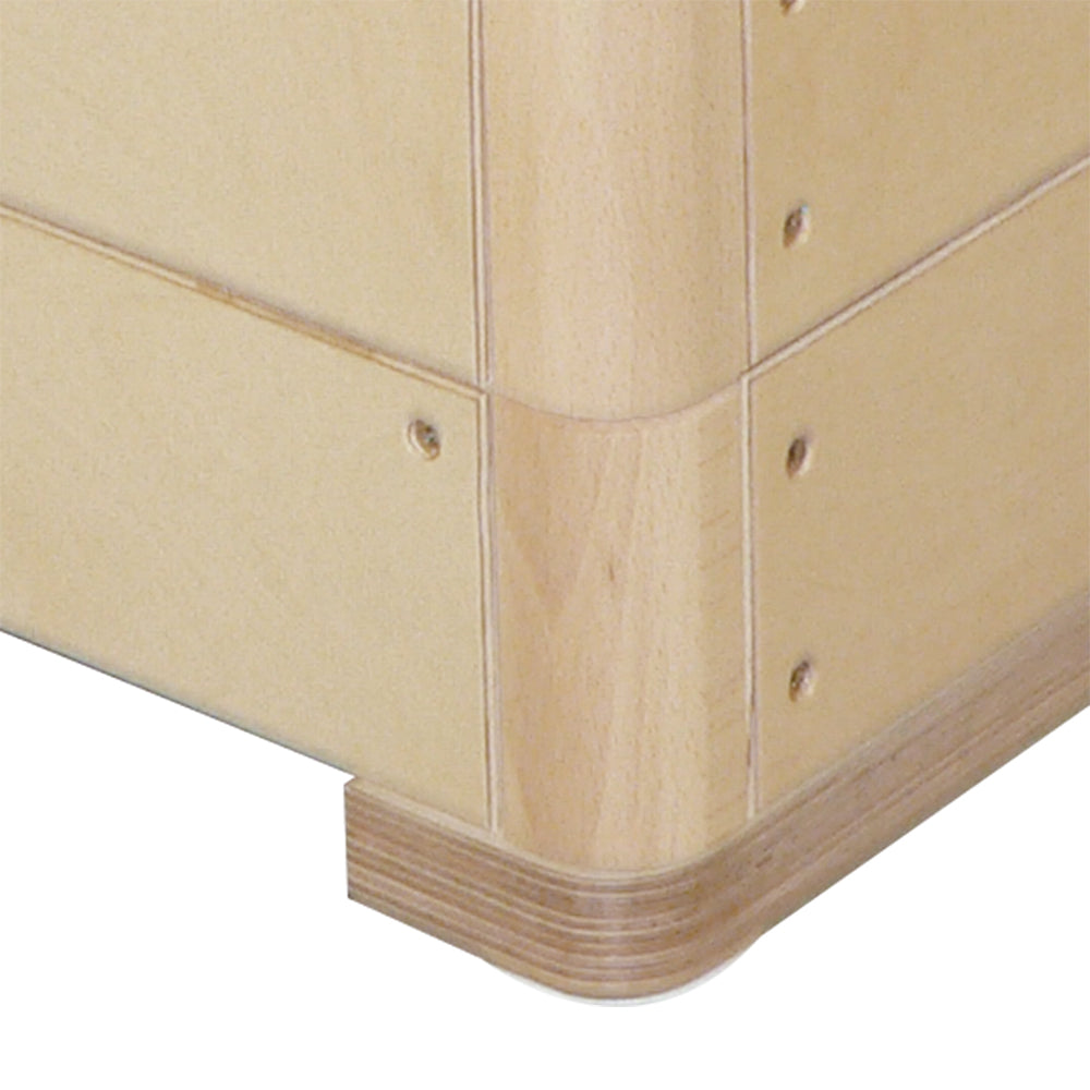 Sprungkasten klein aus Birke-Multiplex (farbig) - verschiedene Ausführungen