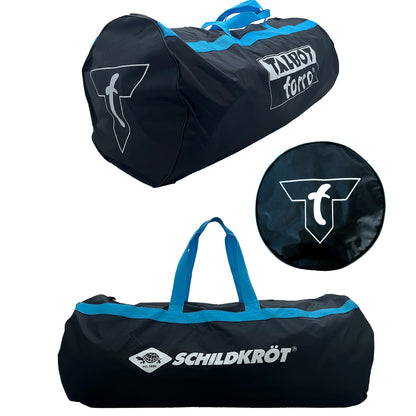 Badminton Sporttasche schwarz-blau