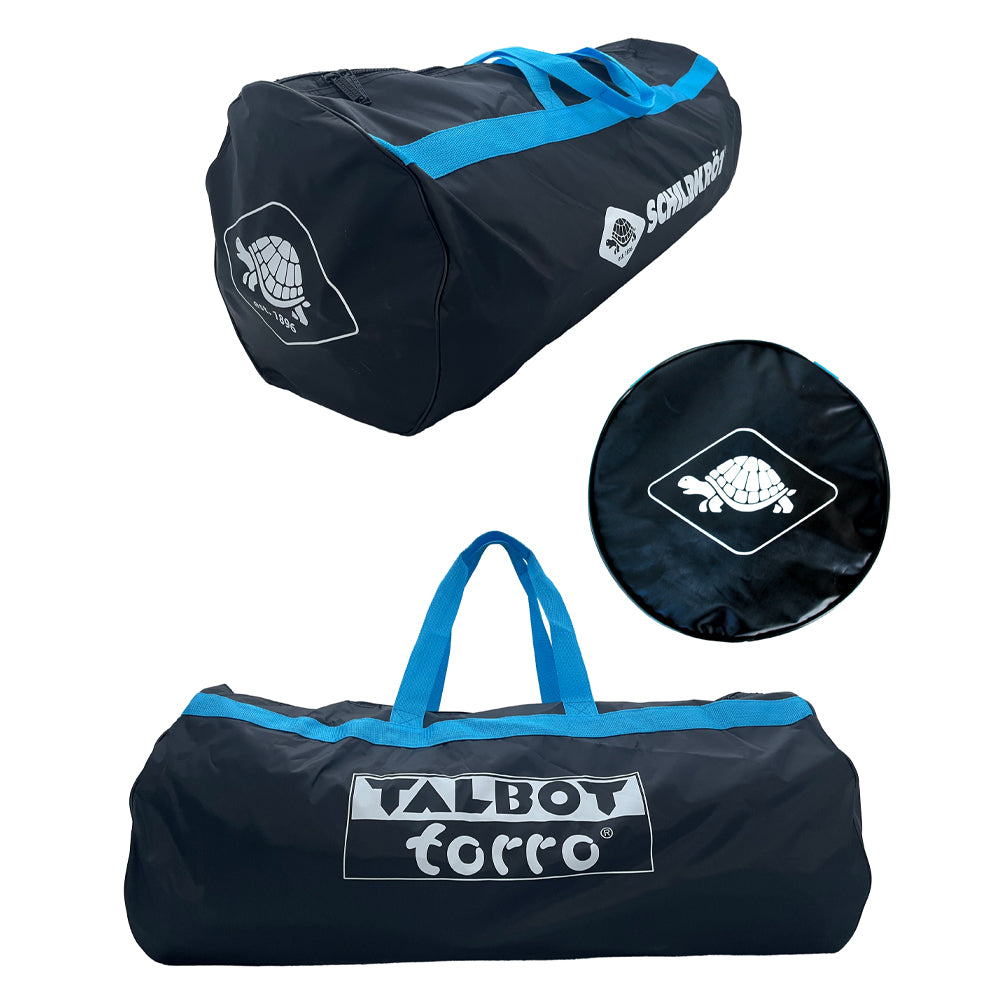 Badminton Sporttasche schwarz-blau