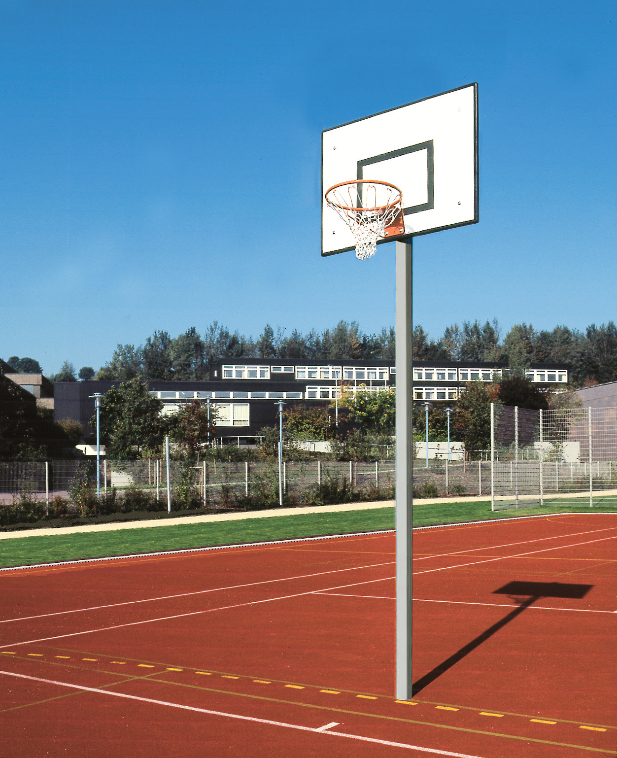 Basketball-Einmast Übungsanlage / Streetball-Anlage