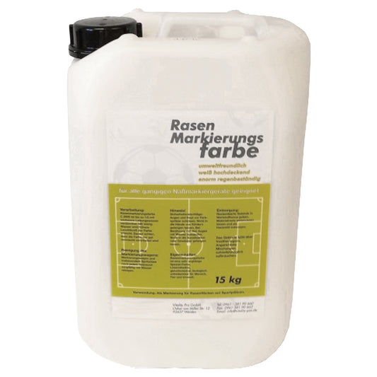 Rasenmarkierfarbe Profi, weiß, 15 kg